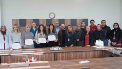 Bilecik Eğitim ve Araştırma Hastanesinde düzenlenen ‘Ameliyathane Hemşireliği Sertifika Programı’