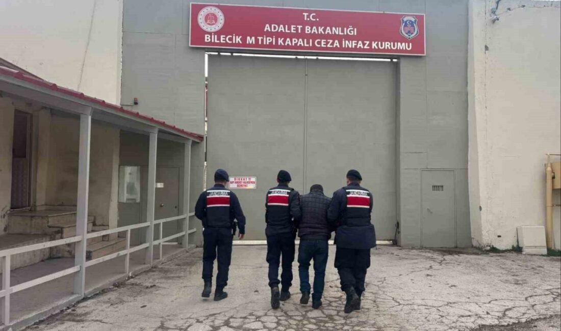 Bilecik’te aranan şahıs, jandarma ekiplerinin çalışması sonucu yakalandı. Edinilen bilgilere