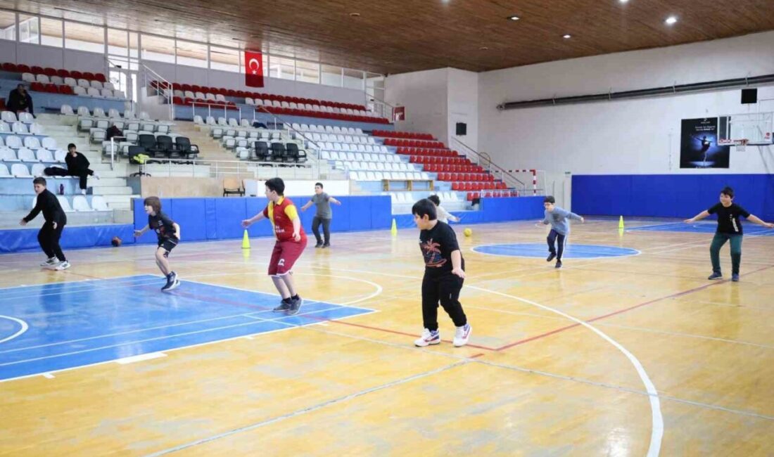 Gençlik ve Spor Bakanlığı Spor Okulları kapsamında Bilecik’te basketbol spor