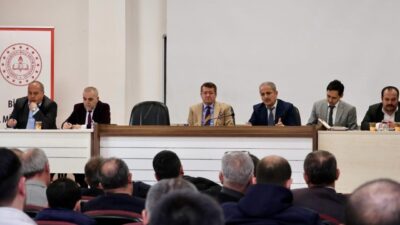 Bilecik’te 2025-2026 Eğitim Öğretim Yılı 2’inci Dönem hazırlık toplantısı gerçekleştirildi.