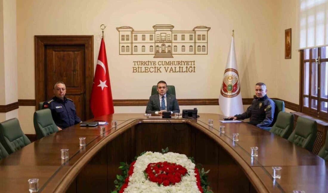 Bilecik Valisi Faik Oktay Sözer, İçişleri Bakanı Ali Yerlikaya başkanlığında