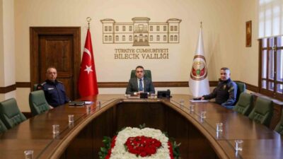 Bilecik Valisi Faik Oktay Sözer, İçişleri Bakanı Ali Yerlikaya başkanlığında