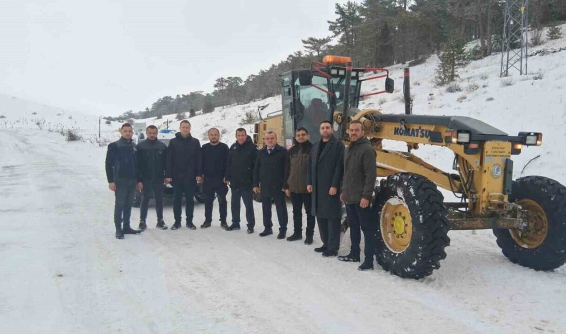 Bilecik’in Bozüyük ilçesinde karla mücadele çalışmaları yerinde incelendi. Bilecik’in Bozüyük
