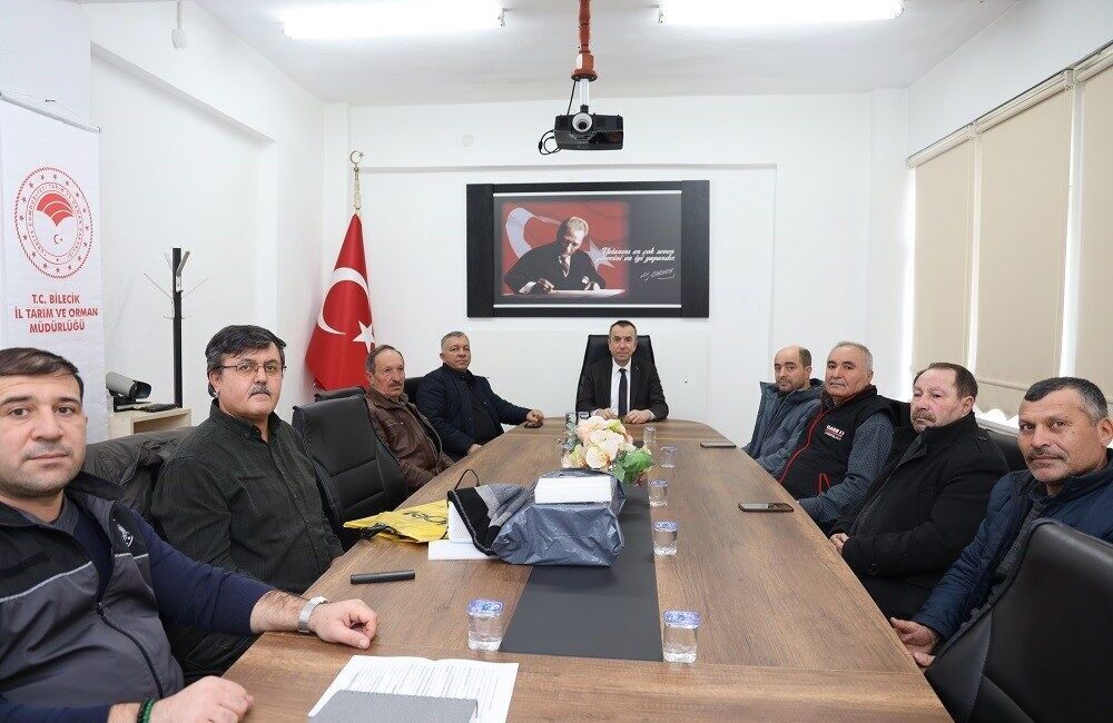 Bilecik’te tarımsal çalışmaların ele alındığı değerlendirme toplantısı yapıldı. Toplantı, İl