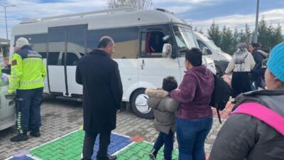 Bilecik’te taşımalı eğitim kapsamında hizmet veren araçlara yönelik denetimler gerçekleştirildi.