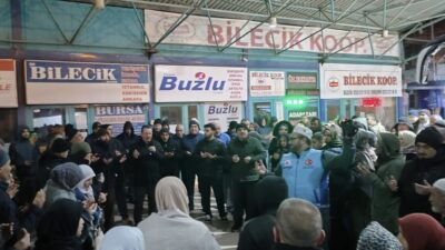 Bilecik’te ‘15 Günlük Yarıyıl Tatili Umre’ Programı kapsamında umreciler kutsal