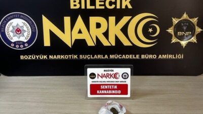 Bilecik’te gerçekleştirilen uyuşturucu operasyonunda 1 kişi gözaltına alındı. Edinilen bilgilere