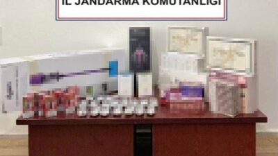 Bolu İl Jandarma Komutanlığı ekiplerince düzenlenen operasyonda, çok sayıda kaçak