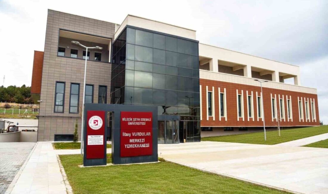 Bilecik Şeyh Edebali Üniversitesi’nde (BŞEÜ) yeni merkezi yemekhane hizmete açılmaya