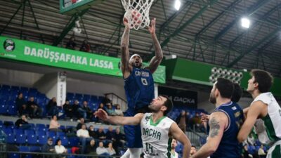 Türkiye Basketbol Ligi 18. Hafta karşılaşmasında deplasmanda Darrüşafaka Lassa’ya konuk