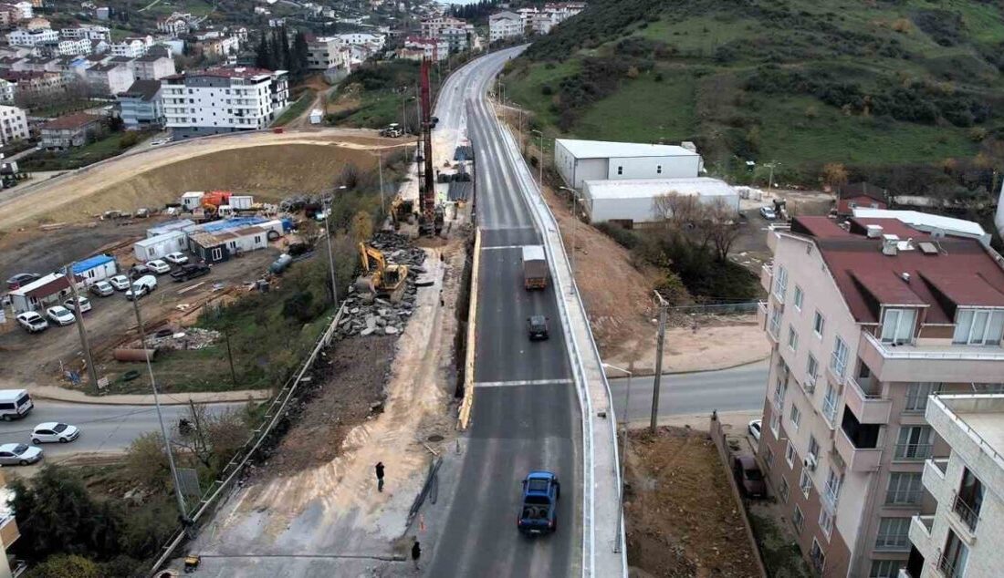 Kocaeli Büyükşehir Belediyesi tarafından Gebze Eskihisar Feribot Yolu ile Cengiz