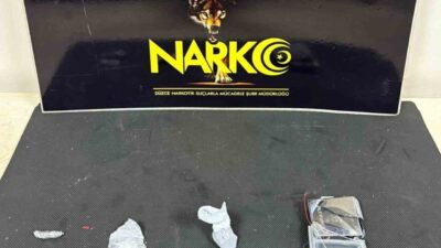 Düzce’de polis ekipleri tarafından düzenlenen uyuşturucu operasyonunda gözaltına alınan 1