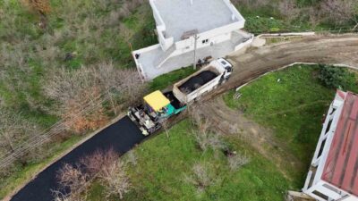 Sakarya Büyükşehir Belediyesi, tarihi bir dönemin yaşandığı asfalt çalışmaları çerçevesinde