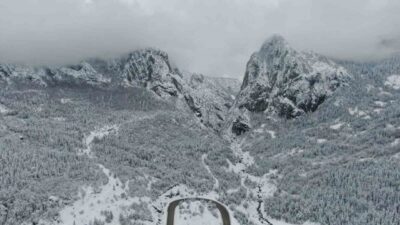 Kastamonu’da Küre Dağları Milli Parkı içerisinde yer alan Ersizlerdere Kanyonu