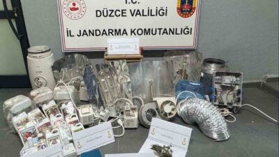 Düzce İl Jandarma Komutanlığı 21-23 Ocak arasında yaptığı faaliyetleri kamuoyu