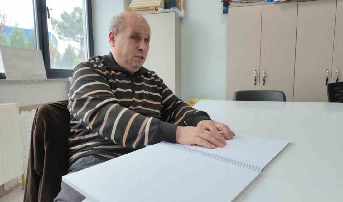 Çayırova Belediyesi Fatma Çelik Engelliler Merkezi’nde, görme engelli bireylere yönelik