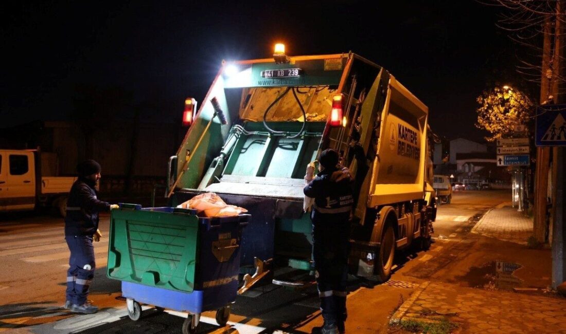 Kartepe Belediyesi, ilçe halkının yeni yıla huzur ve güven içerisinde