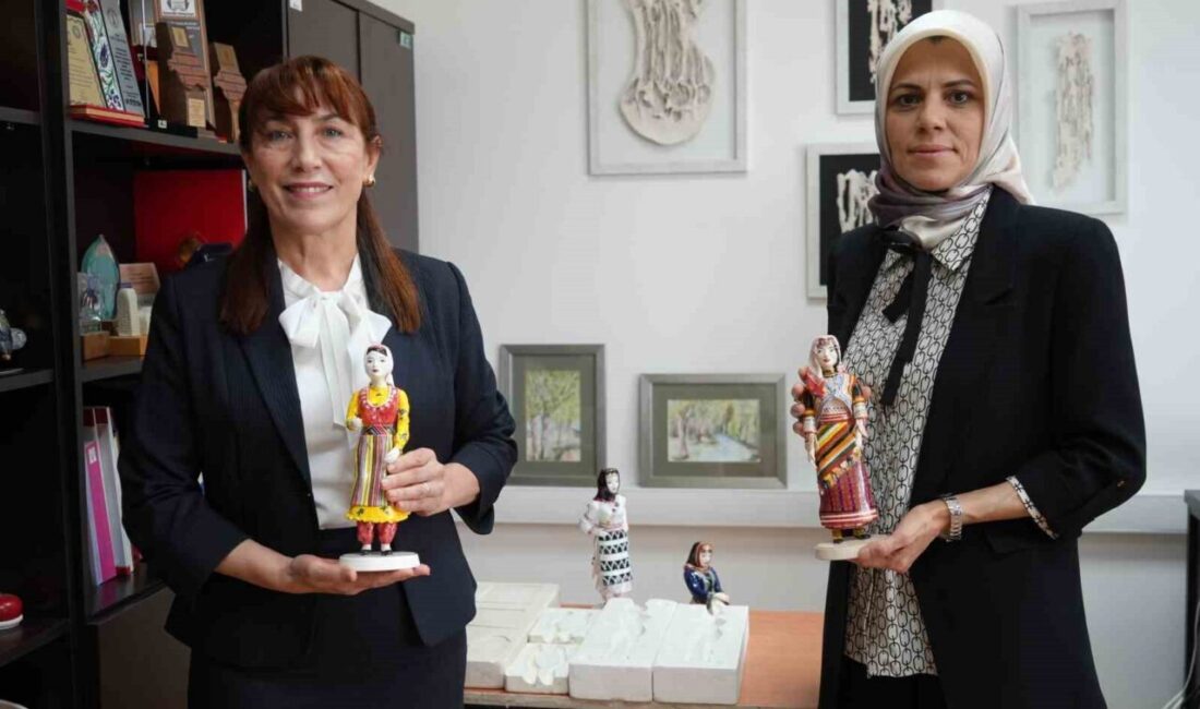 Kastamonu’da akademik çalışmayla tasarlanan yöresel kadın kıyafetli minyatür bebekler, tescillenerek
