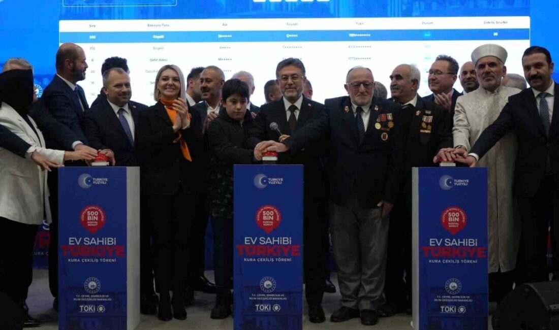 Kastamonu’da 500 Bin Sosyal Konut Projesi kapsamında inşa edilecek 2