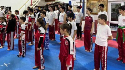 Körfez’de kick boks eğitimi veren iki spor kulübü, Türkiye Şampiyonası