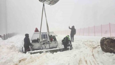 Kartepe ilçesinde bulunan Kuzuyayla Kızak Pisti’nin yanına inşa edilen kapalı