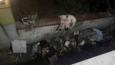 Sakarya’nın Kaynarca ilçesinde bir evin balkon bölümünde çıkan ve paniğe