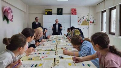 DÜZCE (İHA) – Düzce’de ortaokul öğrencileri, Düzce İl Müftülüğü tarafından