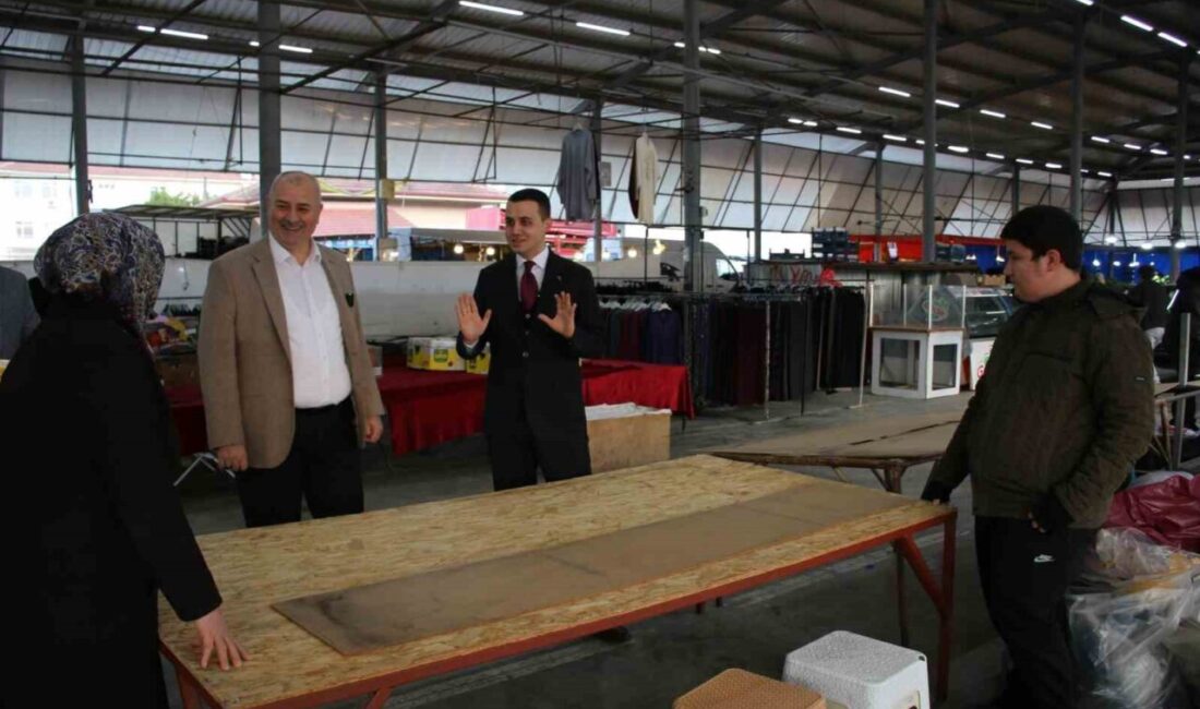 DÜZCE (İHA) – Çilimli Kaymakamı Furkan Alpay, Çilimli Belediye Başkanı