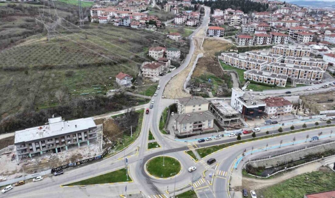 Sakarya Büyükşehir Belediyesi, Serdivan ilçesindeki trafik yükünü azaltmak amacıyla Medeniyet