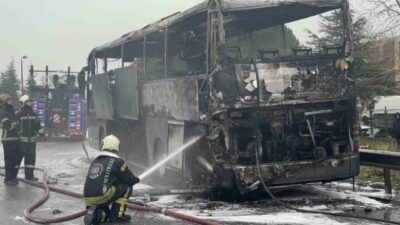 Kocaeli’de yolcunun yanık kokusunu fark ederek durumu görevlilere bildirmesi, şehirler