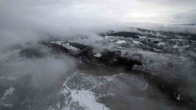 Meteoroloji Genel Müdürlüğü’nün uyarılarının ardından Sakarya’da etkili olan kar yağışıyla