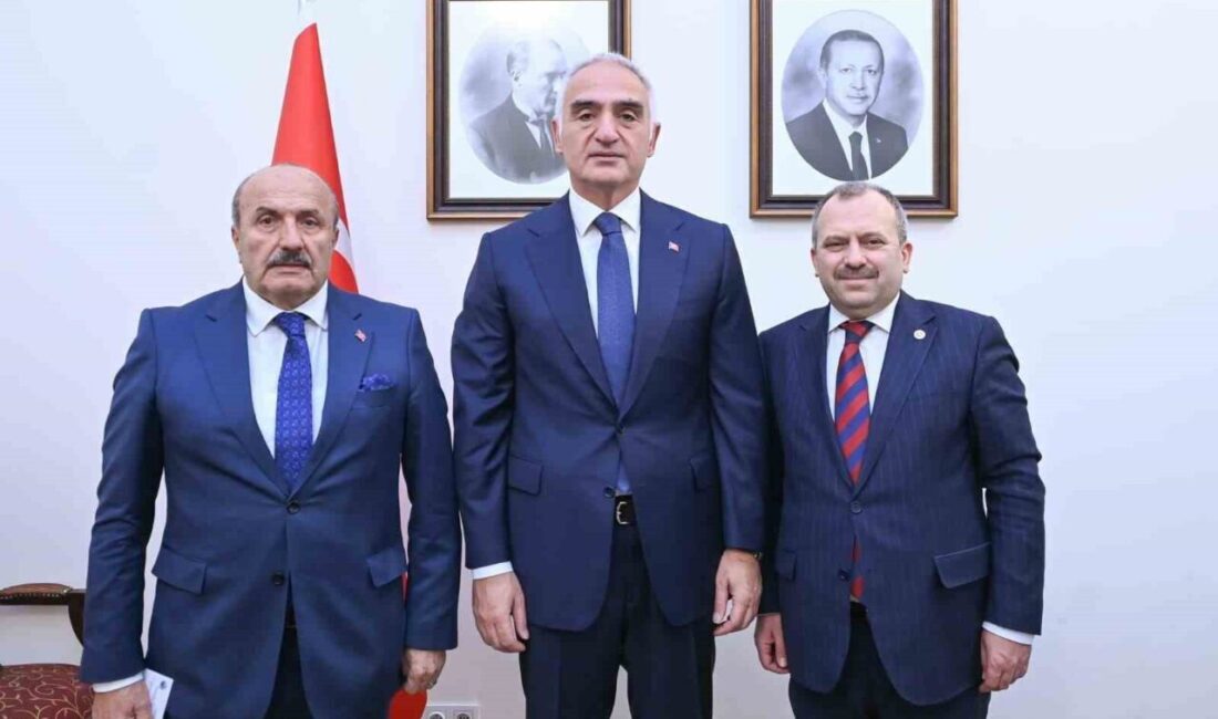 Taşköprü Belediye Başkanı Hüseyin Arslan, Kültür ve Turizm Bakanı Mehmet