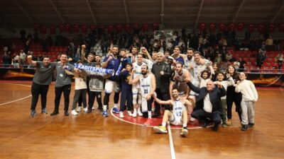 Türkiye Basketbol Ligi’nin 20. haftasında Kocaeli Büyükşehir Belediye Kağıtspor, konuk