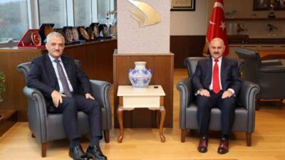 Düzce Valisi Mehmet Makas, Düzce Üniversitesi Rektörü Prof. Dr. Nedim