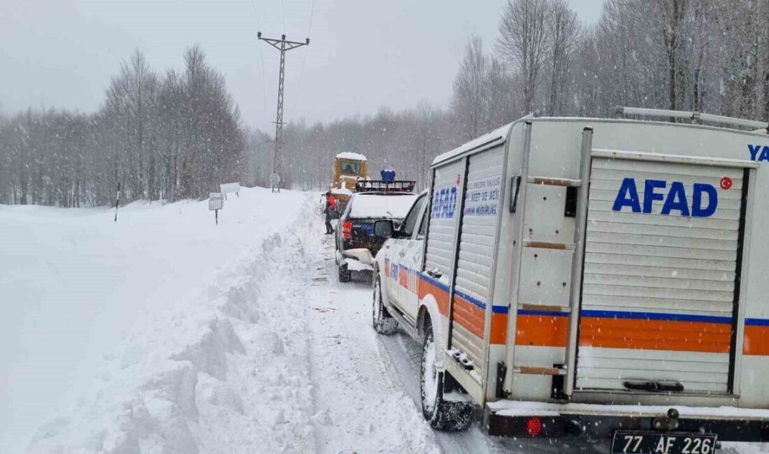Yalova’nın Çınarcık ilçesindeki Delmece Yaylası’nda mahsur kalan 1’i çocuk 5
