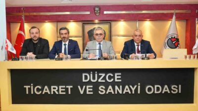 Düzce Ticaret ve Sanayi Odası (DTSO) olağan meclis toplantısı Meclis