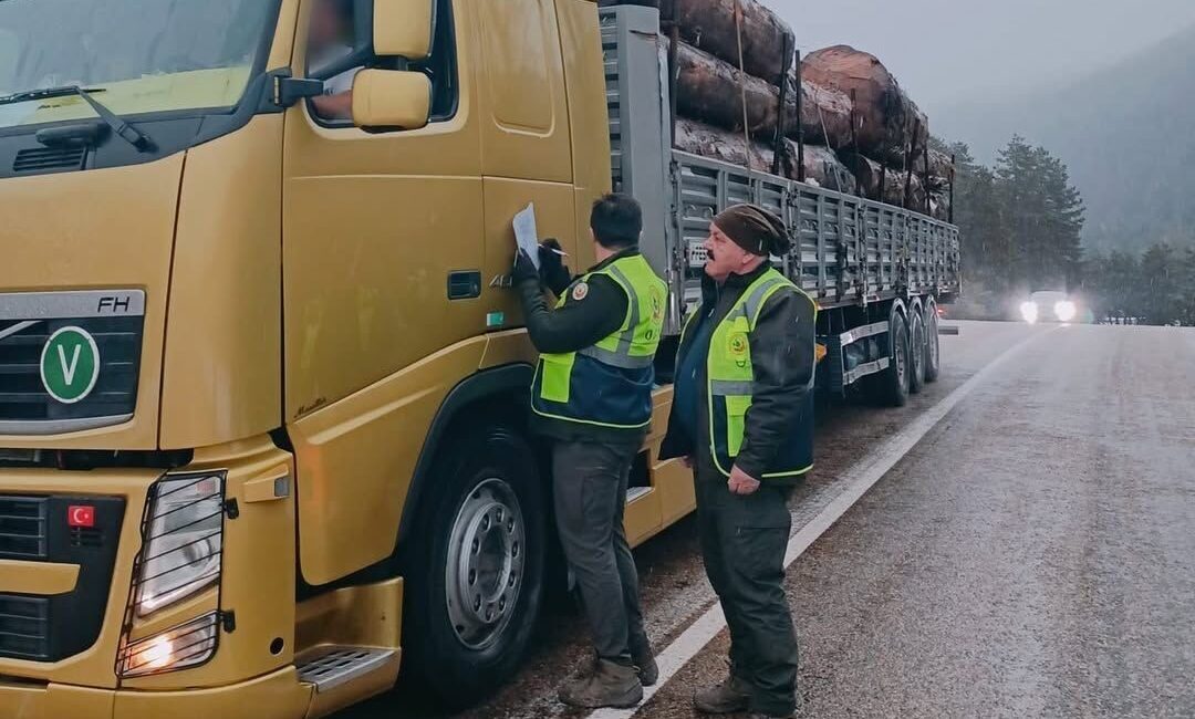 Bolu’da Orman İşletme Müdürlüğü ekipleri, kaçak kesim ve nakliyatın önüne