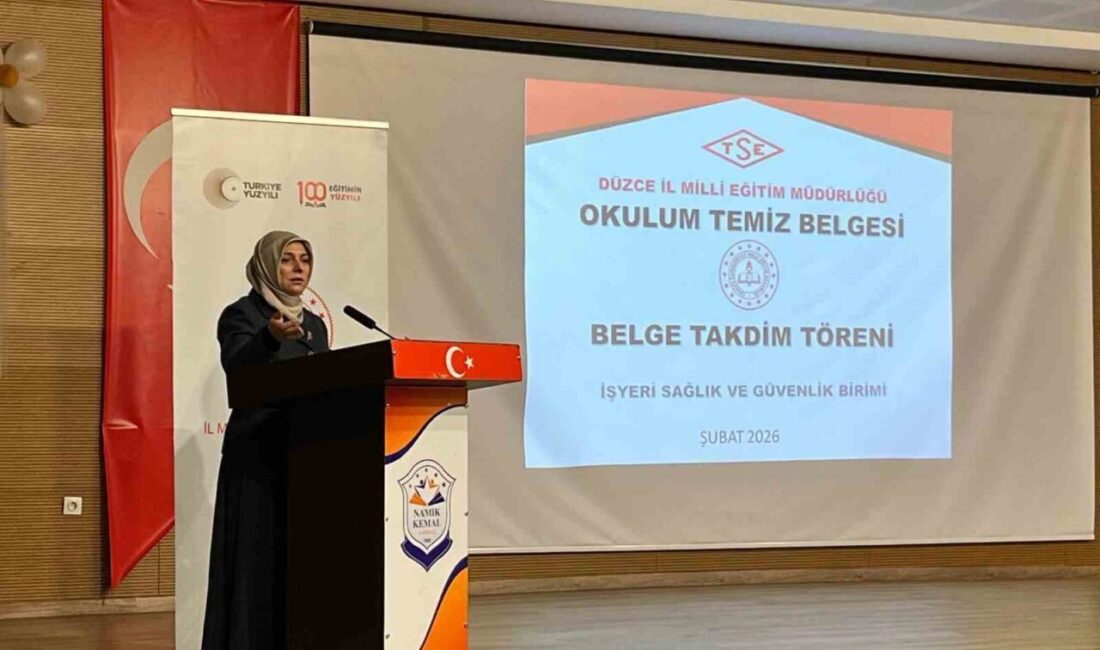 DÜZCE (İHA) – Milli Eğitim Bakanlığı ile TSE iş birliği