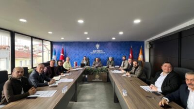 AK Parti Bilecik İl Başkanı Serkan Yıldırım başkanlığında, AK Parti