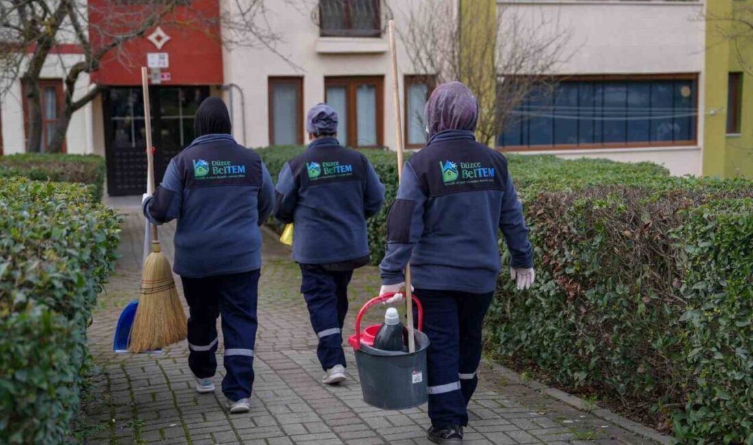 Düzce Belediyesi iştirak şirketi Düzce Beltem, Bahçeşehir bölgesinde yaşayan emeklilere