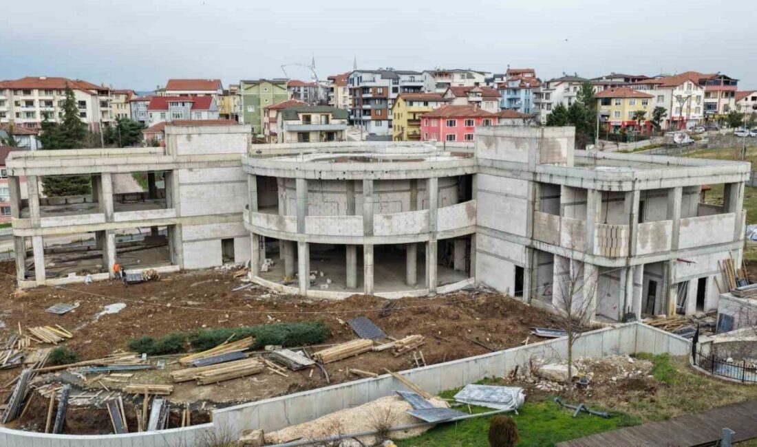 Başiskele’de yapımı devam eden Çocuk Kütüphanesi, Oyuncak Müzesi ve Etüt