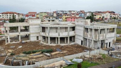 Başiskele’de yapımı devam eden Çocuk Kütüphanesi, Oyuncak Müzesi ve Etüt