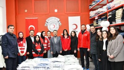 Başiskele Belediyesi ile Türk Kızılay iş birliğinde hizmete açılan butik
