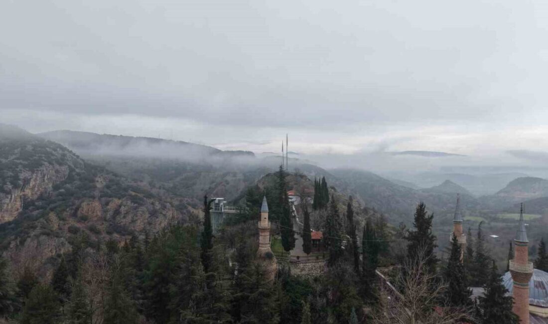 Bilecik’te Osmanlı Devleti’nin manevi kurucusu Şeyh Edebali’nin türbesinin bulunduğu vadide