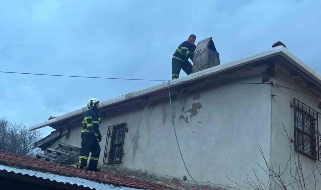 Bilecik’te bir evin bacasında çıkan yangın kısa sürede söndürüldü. Bilecik