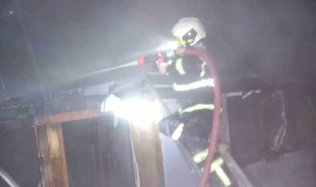 Bilecik’te bir işletmeye ait bir bungalovda çıkan yangın korkuttu. Alınan