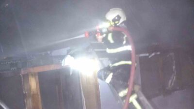 Bilecik’te bir işletmeye ait bir bungalovda çıkan yangın korkuttu. Alınan