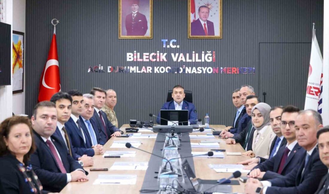 Bilecik’te İl Güvenlik ve Acil Durumlar Koordinasyon Merkezi (GAMER) güvenlik