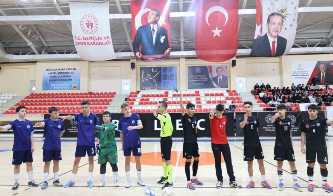 Bilecik’te düzenlenen Okul Spor Faaliyetleri Genç Erkek Futsal Müsabakaları sona