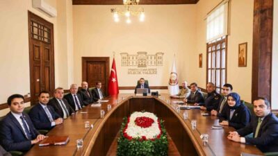 Bilecik’te İl Asayiş ve Güvenlik Toplantısı Vali Faik Oktay Sözer